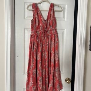 Ann Taylor flowy maxi dress XXSP
